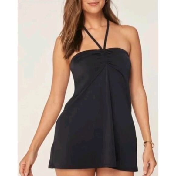 NWT Andie Swim The Waikiki Dress Swim Cover Up Black Size Medium - Picture 1 of 4